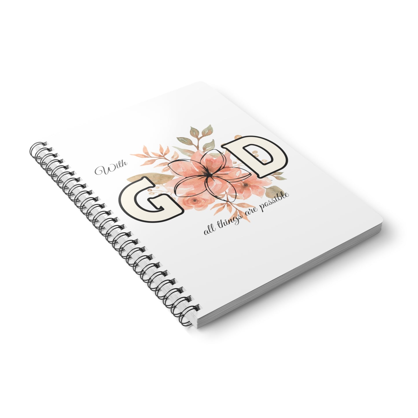 With God Notebook, A5