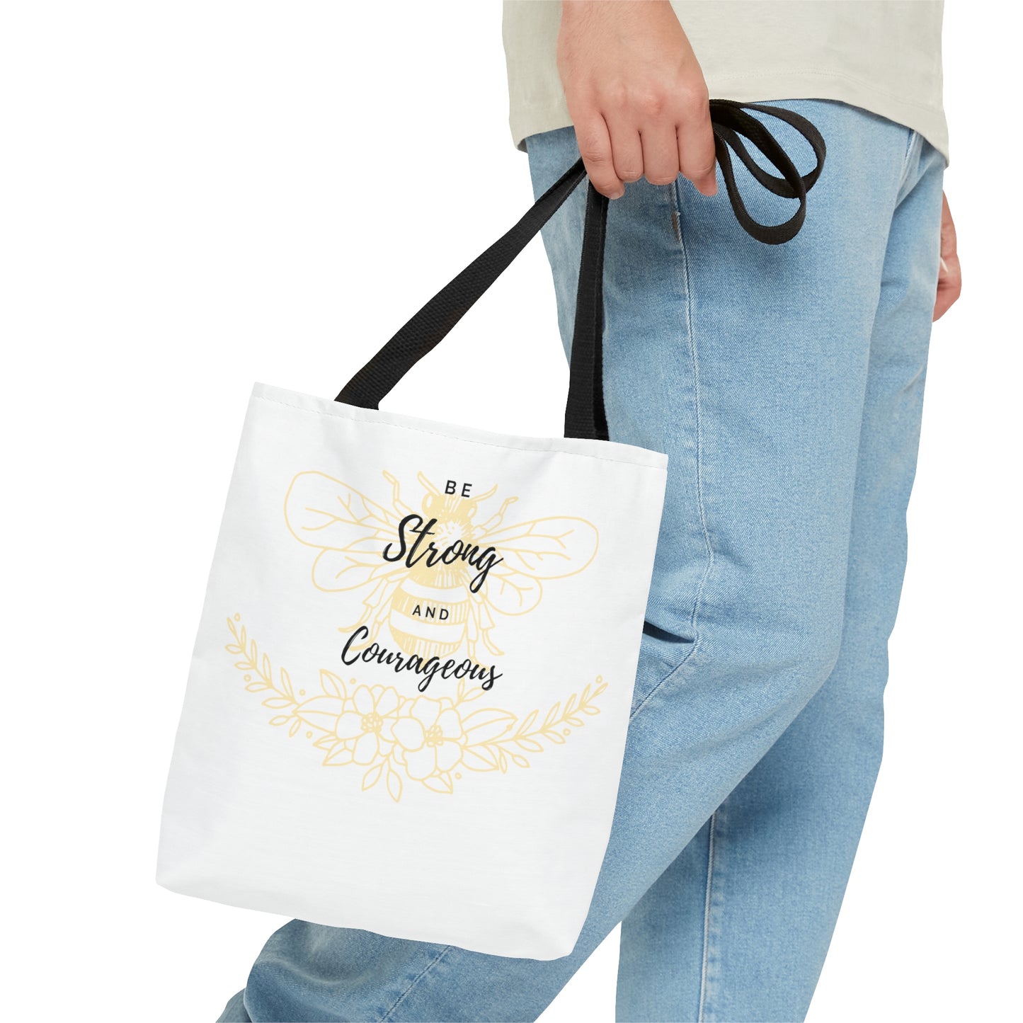 Be strong and courageous ~Tote Bag (AOP)