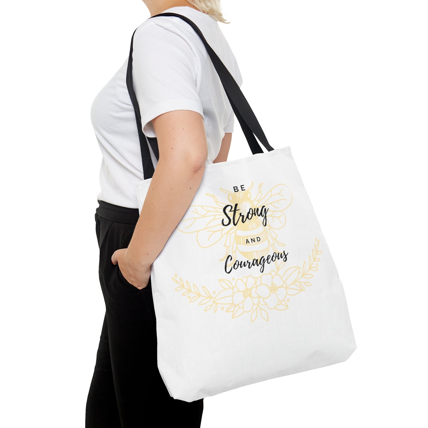 Be strong and courageous ~Tote Bag (AOP)